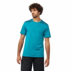 サロモン(SALOMON)半袖Tシャツ OUTLINE LC2234300(Men’s)