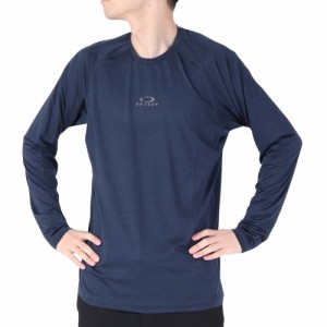 オークリー(OAKLEY)長袖Tシャツ ロンT O Fit Rc LS Tee FOA404407-6AE ネイビー(Men’…