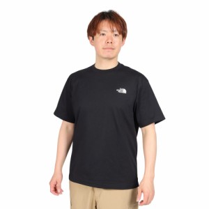 ノースフェイス(THE NORTH FACE)Tシャツ 半袖 ヌプシ 速乾 NT32448 黒 ブラック(Men’s)