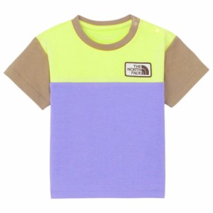 ノースフェイス(THE NORTH FACE)ベビー 半袖Tシャツ TNFグランド NTB32338 OV(Jr)