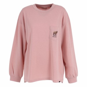 マーモット(Marmot)ロンT カモシカ ウール 長袖Tシャツ TOWSJB52YY AZM ピンク 四角友里コラボ(Lad…