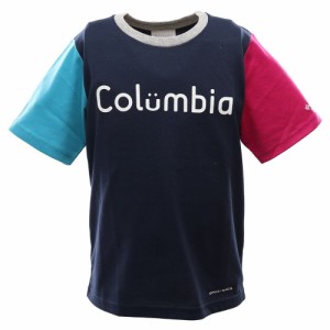 コロンビア(Columbia)ジュニア 半袖Tシャツ チャイルズハイツユース 半袖Tシャツ PY2037 426 ネイビー(J…