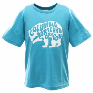 コロンビア(Columbia)ジュニア 半袖Tシャツ チャイルズハイツユース 半袖Tシャツ PY2037 450 サックス(J…