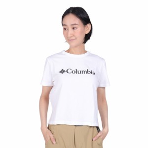 コロンビア(Columbia)半袖Tシャツ ノース カスケーズ クロップド Tシャツ XR0839 101(Lady’s)