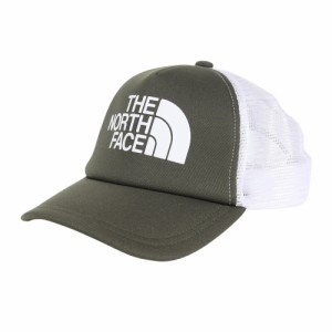 ノースフェイス(THE NORTH FACE)帽子 キャップ ロゴメッシュキャップ NN02335 NT カーキ(Men’s)