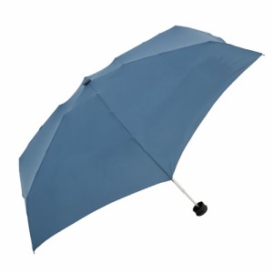 ハス(HUS)雨具 スマートデュオ Carry 折り畳み傘 54573 ブルー 花見 晴雨兼用 日傘 遮光 軽量(Men’s、…