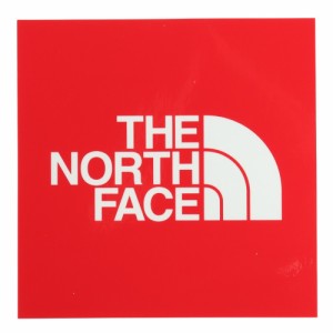 ノースフェイス(THE NORTH FACE)スクエアロゴステッカー NN32227 R レッド