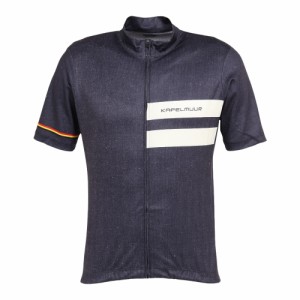 カペルミュール(KAPELMUUR)半袖ジャージ ブラックデニムプリント kphs1036(Men’s、Lady’s)