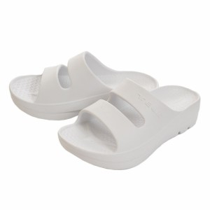 テリック(TELIC)サンダル Wストラップ WH リカバリーサンダル 厚底 軽量 クールダウン 白(Men’s、Lady’s)