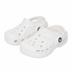 クロックス(crocs)ジュニアサンダル バヤ クロッグ トドラー ホワイト 207012-100 スポーツ シャワサン レジ…