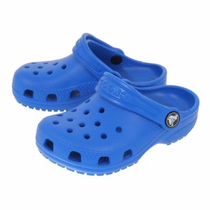 クロックス(crocs)ジュニアサンダル クラシック クロッグ トドラー ブルー 206990-4KZ-2023 スポーツ シ…