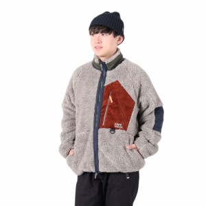 クリフメイヤー(KRIFF MAYER)シャギーボアジャケット 2314400-15 GRAY グレー(Men’s)