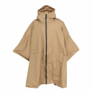 キウ(Kiu)レインコート レインポンチョ デイリー K319-911 ベージュ 収納袋付(Men’s、Lady’s)