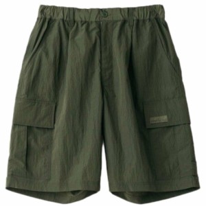 ワイルドシングス(WILD THINGS)ショートパンツ グレイン リップ カーゴショーツ WT23020SK-OLIVE オ…