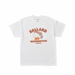 カブー(KAVU)タコスショートスリーブTシャツ ホワイト 19821634 WHT 半袖Tシャツ トップス カジュアル クル…