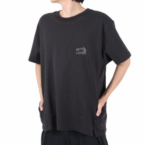 クリフメイヤー(KRIFF MAYER)半袖Tシャツ ROKXコラボ クールタフTシャツ ロゴ 2245104-17:CHAR…