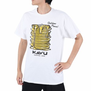 カブー(KAVU)半袖Tシャツ パンケーキ Tシャツ 19821856 WHT ホワイト(Men’s)