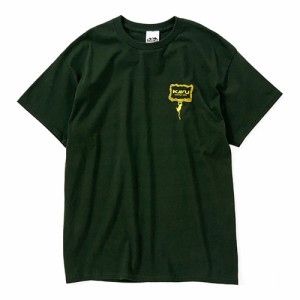 カブー(KAVU)半袖Tシャツ フロッグ Tシャツ 19821860 FST グリーン(Men’s)