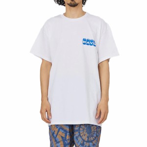 カブー(KAVU)半袖Tシャツ フロッグ2 Tシャツ 19821861 WHT ホワイト(Men’s)