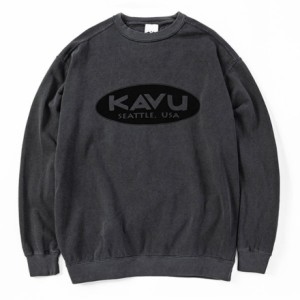 カブー(KAVU)トレーナー スウェット オーバルスウェット 19821948 PPR ダークグレー(Men’s)