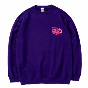 カブー(KAVU)トゥルーロゴスウェット 19821943 PPL(Men’s)