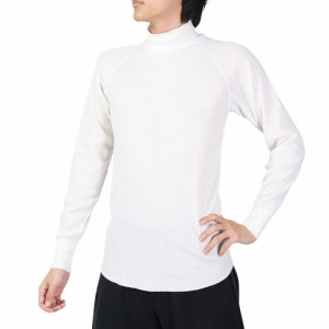 ヘインズ(Hanes)ウールブレンド モックネック サーマル HM4-U102 010(Men’s)