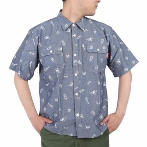 コールマン(Coleman)カジュアルシャツ ダンガリー 半袖シャツ X9332A NVY ネイビー(Men’s)