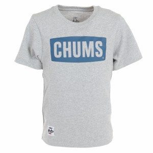 チャムス(CHUMS)キッズ チャムスロゴ Tシャツ CH21-1175-G009(Jr)