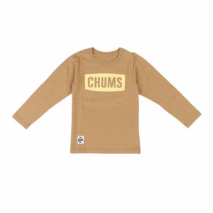 チャムス(CHUMS)キッズ チャムス ビッグロゴ ロンT 長袖Tシャツ CH21-1206-B072(Jr)