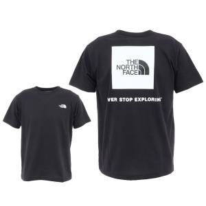 ノースフェイス(THE NORTH FACE)ショートスリーブバックスクエアーロゴTシャツ NT32144 K(Men’s)