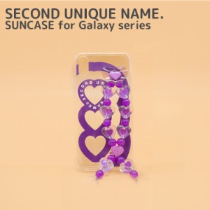 Galaxy シリーズ　Galaxy S21 ケース Galaxy S21+ Galaxy S21 Ultra  韓国 SUN CASE HEART BUBBLE PURPLE JELLY CASE 正規品 お取り寄せ 