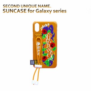 Galaxy シリーズ　Galaxy S21 ケース Galaxy S21+ Galaxy S21 Ultra  韓国 ベルト SUN CASE STRING SUN ORANGE SALMON カバー ギャラクシ