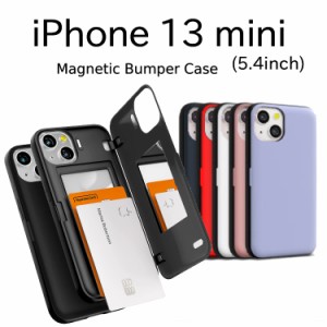 iPhone 13 mini ケース 韓国 iPhone13 カード ケース シンプル ポケット iPhone13mini カバー 収納 耐衝撃 MERCURY GOOSPERY DOOR BUMPER