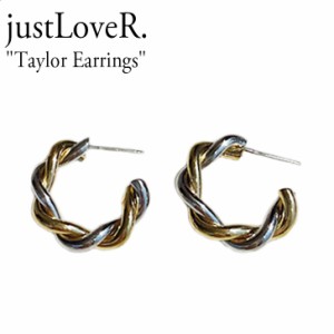 ジャストラバー ピアス justLoveR. Taylor Earrings テイラー イヤリング SilverGold シルバーゴールド 韓国アクセサリー 7067019843 ACC