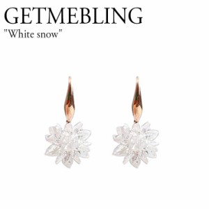 ゲットミーブリング ピアス GETMEBLING レディース White snow ホワイト スノウ GOLD ゴールド 韓国アクセサリー 301100691 ACC