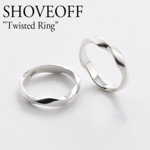 ショブオフ 指輪 リング SHOVEOFF メンズ レディース Twisted Ring ツイステッド リング SILVER シルバー 韓国アクセサリー SVR-605 ACC