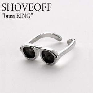 ショブオフ 指輪 リング SHOVEOFF メンズ レディース brass RING ブラス リング SILVER シルバー 韓国アクセサリー SVR-626 ACC