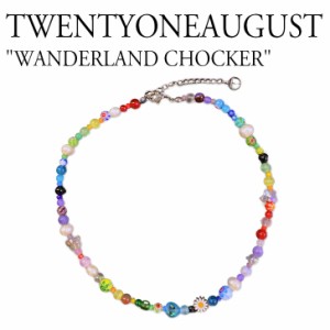 トゥエンティーワンオーガスト ネックレス TWENTYONEAUGUST WANDERLAND CHOCKER マルチ 韓国アクセサリー wdldck ACC