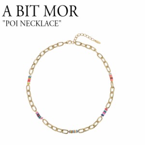 アビットモア ネックレス A BIT MOR レディース メンズ POI NECKLACE poi ネックレス GOLD ゴールド 韓国アクセサリー pink ACC