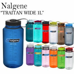 Nalgene ボトル 水筒 ボトルケース ナルゲン TRITAN WIDE 1L トライタン ワイド 1リットル 目盛り 広口 クリア 6995903360 OTTD