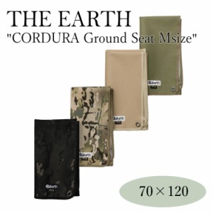 レジャーシート かっこいい 2人用 グラウンドシート 120 70 ジ アース コンパクト THE EARTH CORDURA Ground Seat Msize TECPDF1-M OTTD