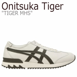 オニツカタイガー スニーカー Onitsuka Tiger メンズ レディース TIGER MHS タイガー MHS CREAM DARK OLIVE 1183A878-100 シューズ