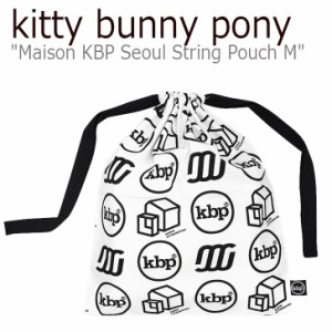 キティバニーポニー ポーチ kitty bunny pony Maison KBP Seoul String Pouch Msize メゾン KBP ソウル ストリング ポーチ JJPU0089 ACC