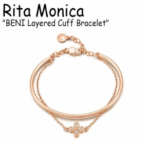 リタモニカ ブレスレット Rita Monica BENI Layered Cuff Bracelet ベニ レイヤード カフ ROSE GOLD 韓国アクセサリー 300576308 ACC