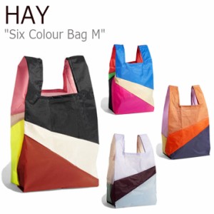 ヘイ トートバッグ HAY メンズ レディース SIX COLOUR BAG M シックス カラーバッグ Msize MULTI色 507665/6/7/8 バッグ