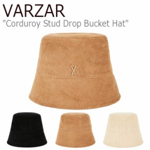 【即納カラー有/国内配送】バザール バケットハット VARZAR 正規販売店 Corduroy Stud Drop Bucket Hat 全3色 varzar619/20/21 ACC