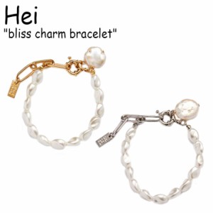 ヘイ ブレスレット Hei bliss charm bracelet ブリス チャーム ブレスレット GOLD ゴールド WHITE ホワイト 韓国アクセサリー 825051 ACC