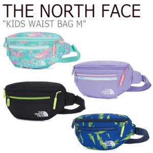 ノースフェイス ウエストポーチ THE NORTH FACE KIDS WAIST BAG M キッズ ウエストバッグ LILAC GREEN BLACK BLUE NN2HM09R/S/T/U バッグ