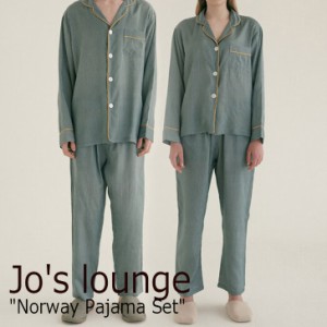 ジョーズラウンジ ルームウェア Jo's lounge Norway Pajama Set ノルウェー パジャマ セット MINT ミント 1177616/8 ウェア