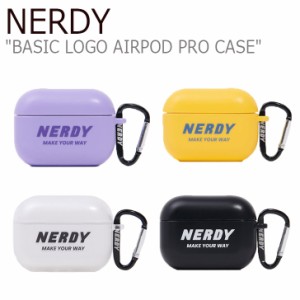 【即納/国内発送】ノルディ Airpodケース NERDY BASIC LOGO AIRPOD PRO CASE ベーシック ロゴ エアポッド プロ ケース ACC